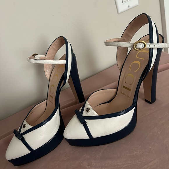 Gucci Alison Leather Heel - Picture 2 of 5